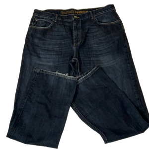 TOMMY Hillfiger Premium Jeans Dark Blue Size 36/34 Bootcut